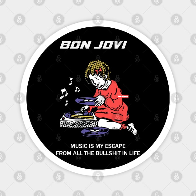 Bon jovi Magnet by Umehouse official 